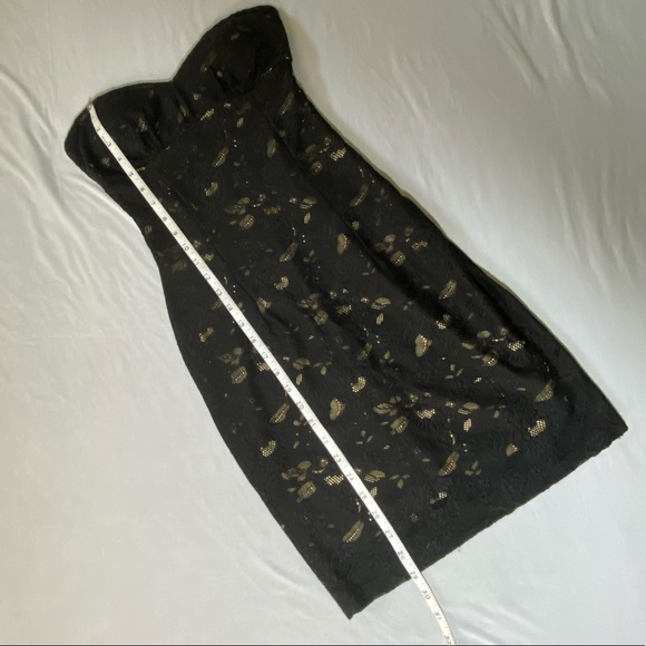 Strapless Lace Dress - Picture 7 of 9